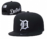 Tigers Team Logo Black Adjustable Hat GS,baseball caps,new era cap wholesale,wholesale hats